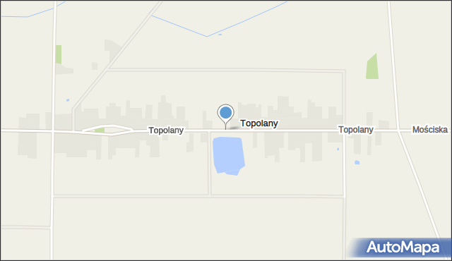 Topolany, Topolany, mapa Topolany