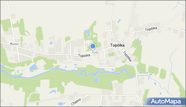 Topólka powiat radziejowski, Topólka, mapa Topólka powiat radziejowski