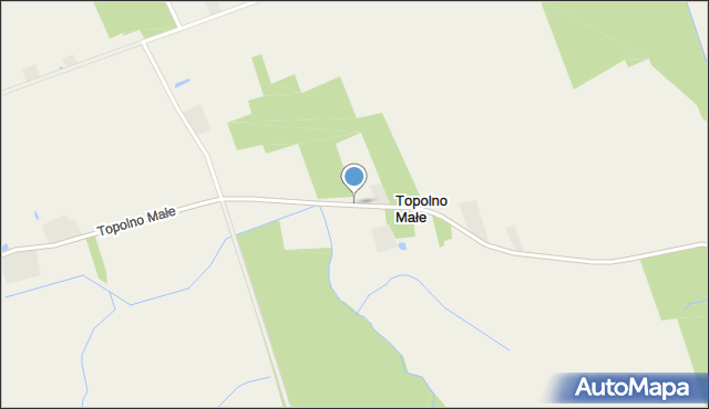 Topolno Małe, Topolno Małe, mapa Topolno Małe