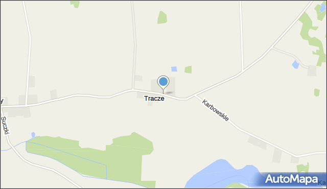 Tracze, Tracze, mapa Tracze