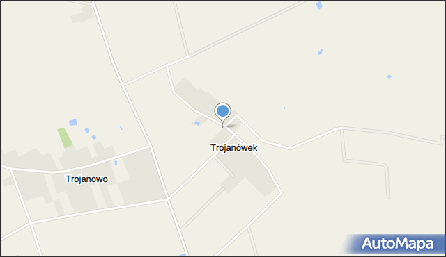 Trojanówek, Trojanówek, mapa Trojanówek