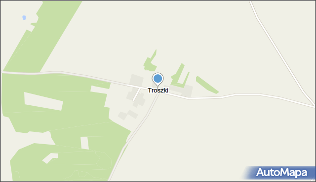 Troszki, Troszki, mapa Troszki