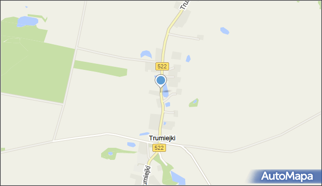 Trumiejki, Trumiejki, mapa Trumiejki