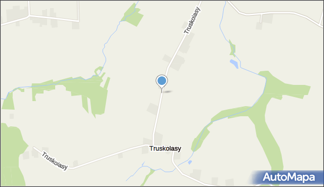 Truskolasy gmina Sadowie, Truskolasy, mapa Truskolasy gmina Sadowie