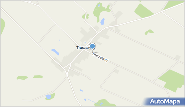 Truszczyny, Truszczyny, mapa Truszczyny