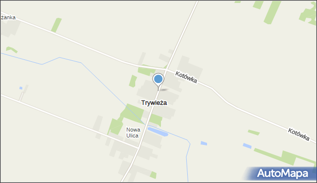 Trywieża, Trywieża, mapa Trywieża