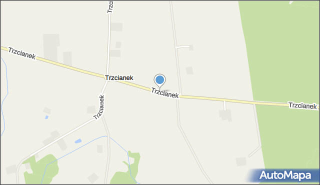 Trzcianek, Trzcianek, mapa Trzcianek