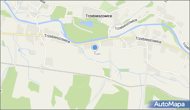 Trzebieszowice, Trzebieszowice, mapa Trzebieszowice