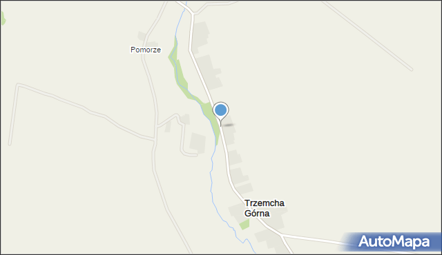 Trzemcha Górna, Trzemcha Górna, mapa Trzemcha Górna