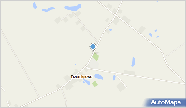 Trzemiętowo, Trzemiętowo, mapa Trzemiętowo