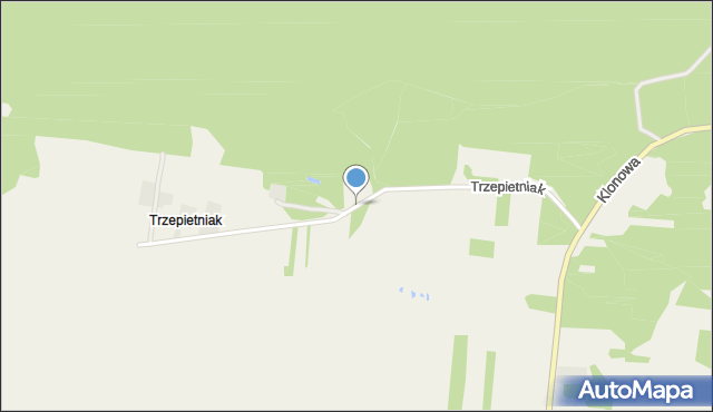 Trzepietniak, Trzepietniak, mapa Trzepietniak