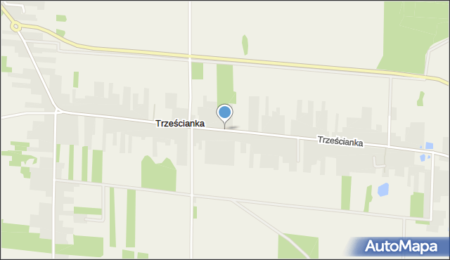 Trześcianka, Trześcianka, mapa Trześcianka