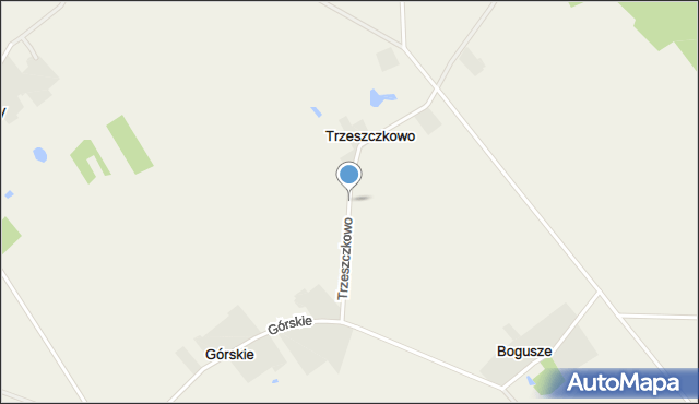 Trzeszczkowo, Trzeszczkowo, mapa Trzeszczkowo