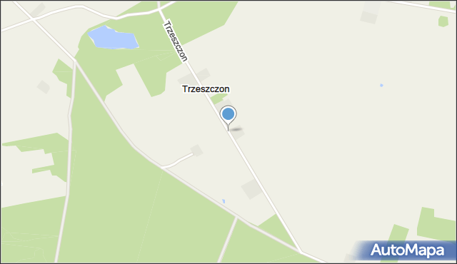 Trzeszczon, Trzeszczon, mapa Trzeszczon