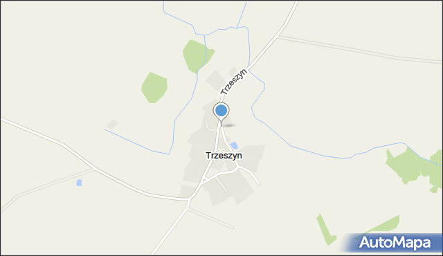 Trzeszyn, Trzeszyn, mapa Trzeszyn