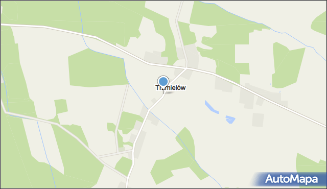 Trzmielów, Trzmielów, mapa Trzmielów