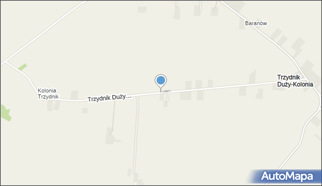 Trzydnik Duży-Kolonia, Trzydnik Duży-Kolonia, mapa Trzydnik Duży-Kolonia