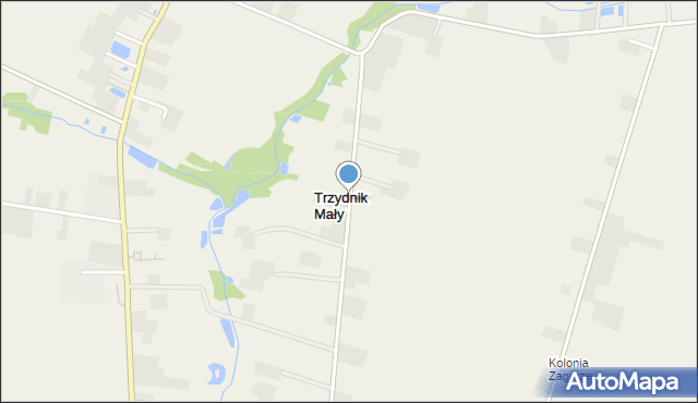 Trzydnik Mały, Trzydnik Mały, mapa Trzydnik Mały