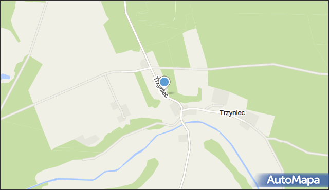 Trzyniec, Trzyniec, mapa Trzyniec