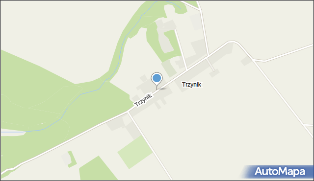 Trzynik, Trzynik, mapa Trzynik