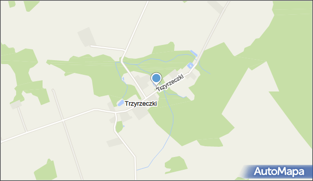 Trzyrzeczki, Trzyrzeczki, mapa Trzyrzeczki