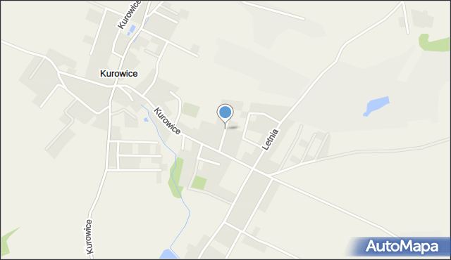 Modła gmina Jerzmanowa, Tulipanowa, mapa Modła gmina Jerzmanowa