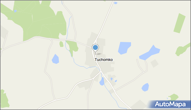Tuchomko, Tuchomko, mapa Tuchomko