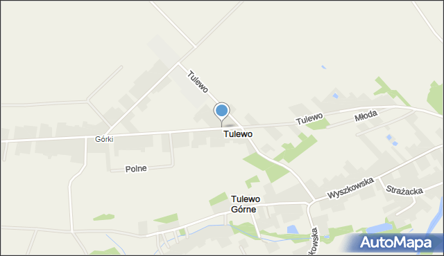 Tulewo, Tulewo, mapa Tulewo