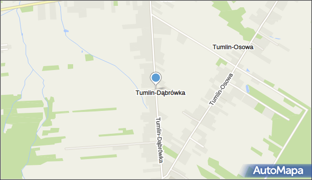 Tumlin-Dąbrówka, Tumlin-Dąbrówka, mapa Tumlin-Dąbrówka