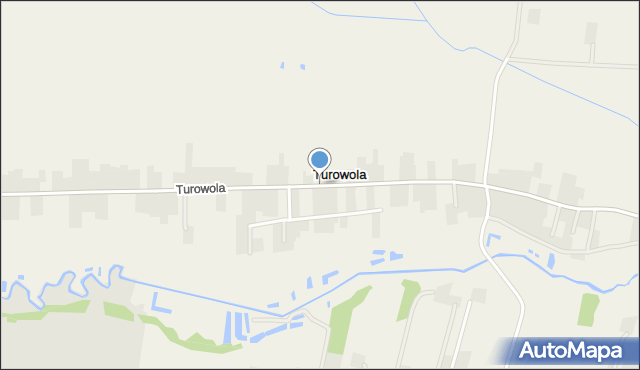 Turowola, Turowola, mapa Turowola