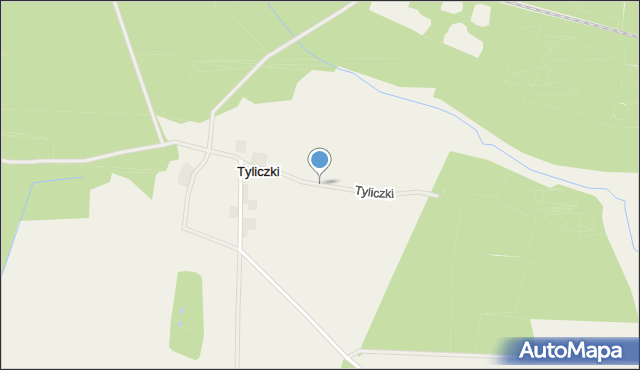 Tyliczki, Tyliczki, mapa Tyliczki
