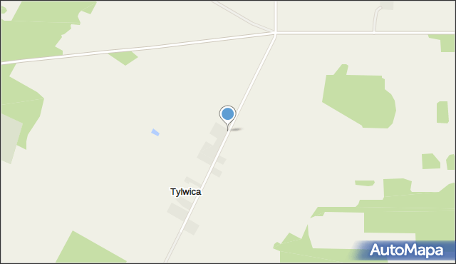 Tylwica, Tylwica, mapa Tylwica