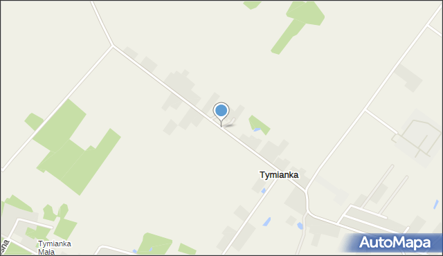 Tymianka gmina Stryków, Tymianka, mapa Tymianka gmina Stryków