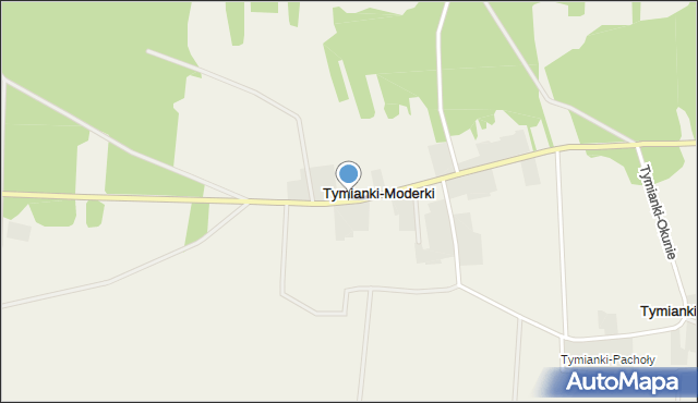 Tymianki-Moderki, Tymianki-Moderki, mapa Tymianki-Moderki