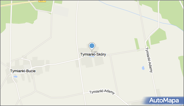 Tymianki-Skóry, Tymianki-Skóry, mapa Tymianki-Skóry