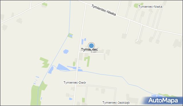 Tymieniec, Tymieniec, mapa Tymieniec