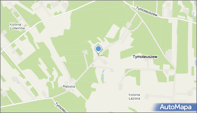 Tymoteuszew, Tymoteuszew, mapa Tymoteuszew