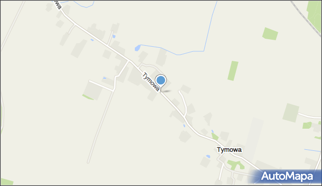 Tymowa gmina Ścinawa, Tymowa, mapa Tymowa gmina Ścinawa