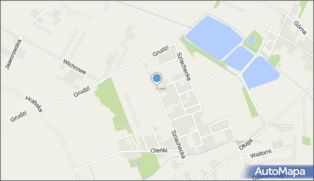 Dawidy Bankowe, Ułańska, mapa Dawidy Bankowe