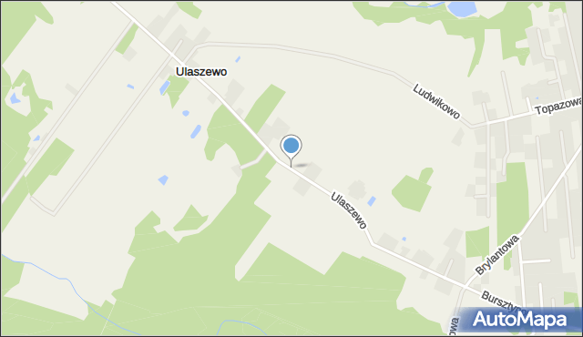 Ulaszewo, Ulaszewo, mapa Ulaszewo