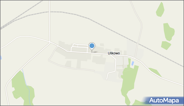 Ulikowo, Ulikowo, mapa Ulikowo