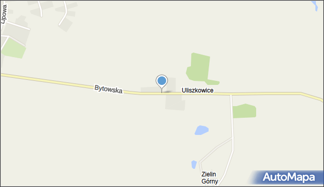 Uliszkowice, Uliszkowice, mapa Uliszkowice