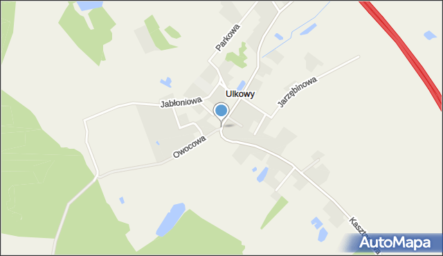 Ulkowy, Ulkowy, mapa Ulkowy