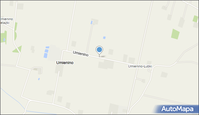 Umienino, Umienino, mapa Umienino