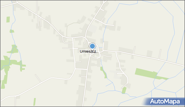 Umieszcz, Umieszcz, mapa Umieszcz