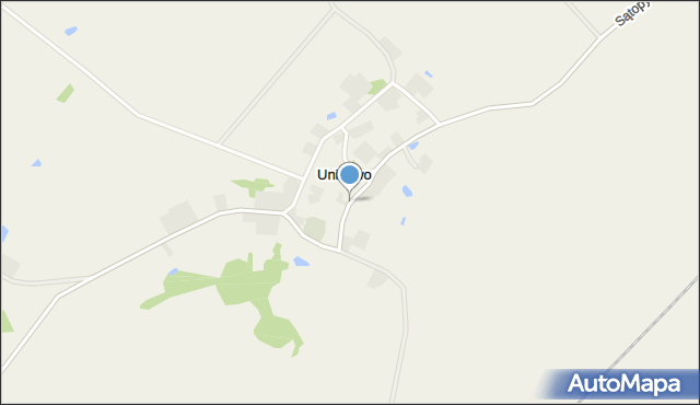 Unikowo gmina Bisztynek, Unikowo, mapa Unikowo gmina Bisztynek