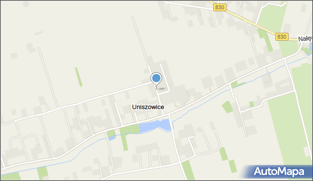 Uniszowice, Uniszowice, mapa Uniszowice