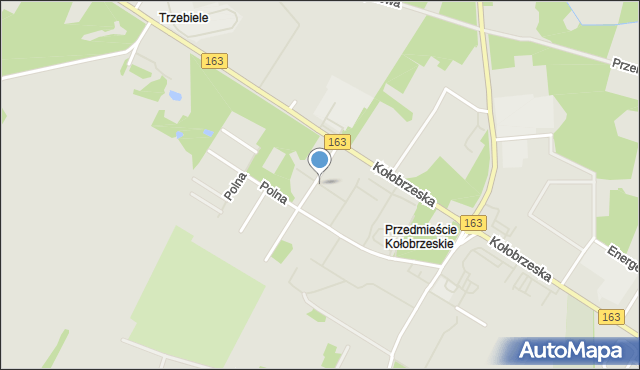 Białogard, Walasiewiczówny Stanisławy, mapa Białogard