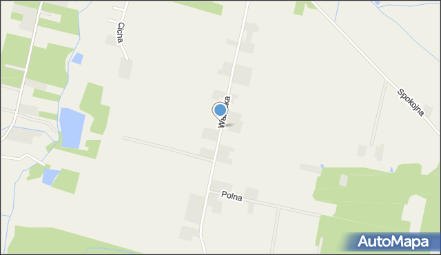 Chynów powiat grójecki, Warecka, mapa Chynów powiat grójecki