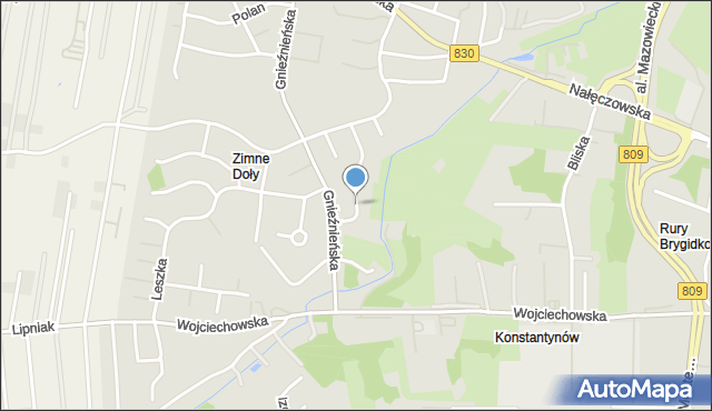 Lublin, Wandy, mapa Lublina